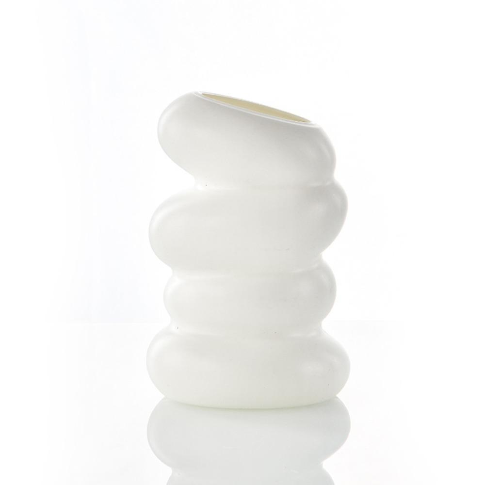 Спиральный дизайн ваза для цветов пластиковая цветочная композиция домашний цветочный горшок украшение дома