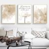 Bohemian Blooming Floral Modern Abstract Posters Canvas Painting Wall Art Print Picture for Living Room Interior Home Decoration