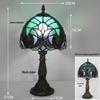 Tiffany Vintage Stained Glass Table Lamp for Bedside or Cafe