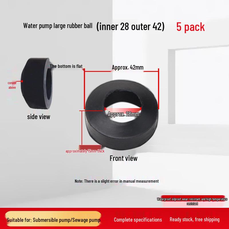 Ремкомплект резиновых уплотнений для погружного насоса: Шнур питания, Водонепроницаемые кольца, Бусины для абака