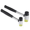 Double Face Plastic Hand Rubber Hammer Leather Tool(25mm   30mm)