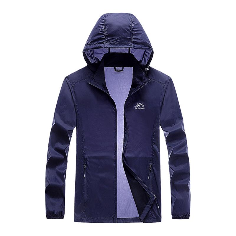 Летняя одежда из ледяного шелка с защитой от солнца, мужская тонкая дышащая одежда для велоспорта и рыбалки, спортивная одежда с защитой от солнца, быстросохнущая одежда