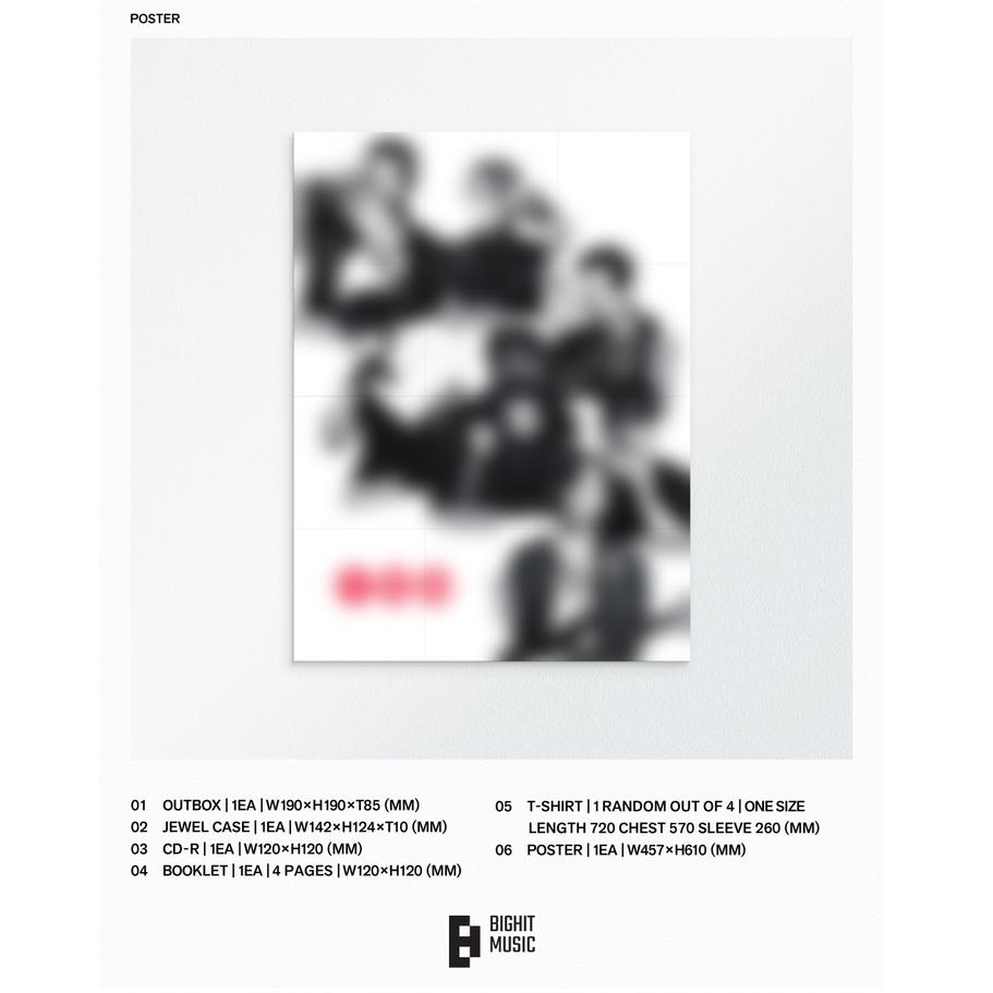 BTS 'АРИРАНГ' (Футболка CD-бокс-сет) Официальная, Специальное издание - Ограниченная коллекция K-Heritage