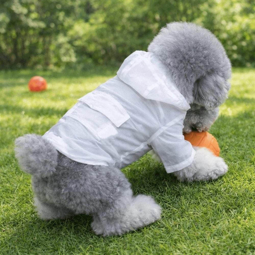 Fast Drying Pet Sun Protection Clothing Adjustable Dog Sunscreen Jacket Outdoor Walk