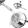 Stainless Steel Loaded Hand Press Masher Manual Rotary Food Mill Potato Ricer Vegetable Puree Tool