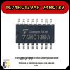 Brand new TC74HC139AF, silkscreened 74HC139A, SOP16-5.2 surface-mount chip.