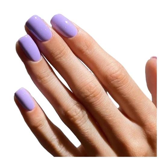 Квадратные накладные ногти с идеальными линиями, подходят к бесшовной кутикуле, естественный вид, нежные ложа для ногтей, искусственные