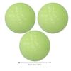 6pcs/set Bright Glow Fluorescent Golf Balls Inner No LED Night Golf Balls  UV Flashlight Use