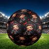 Sexy Doll Print Size 5 Soccer Ball, PU Wear Resistant Football for Match Training and Daily Practice, Birthday Gift for Soccer Fans