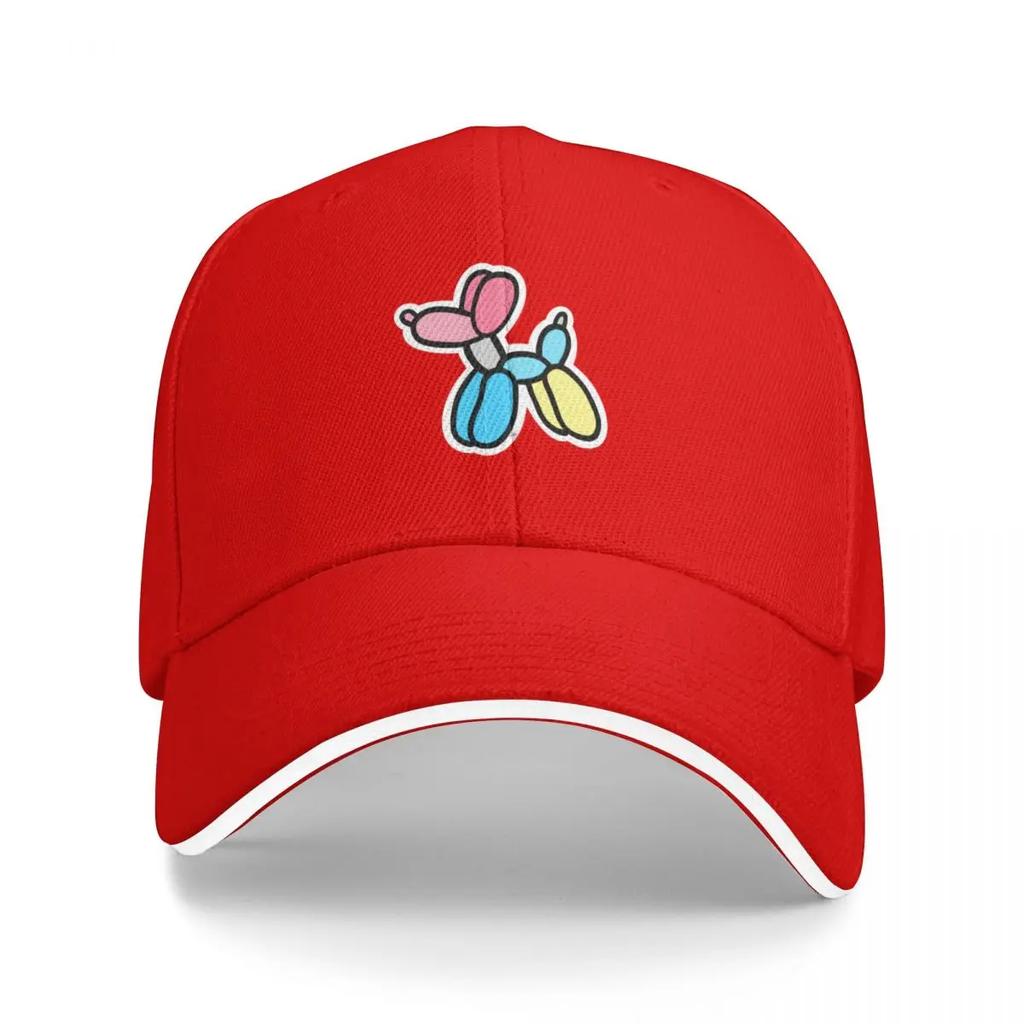 Genderflux Pride Flag Balloon Dog Baseball Cap Cosplay New In The Hat Elegant Women's Hats Men's