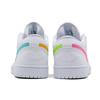 Jordan 1 Низкие белые многоцветные Swoosh Jordan CW7033-100