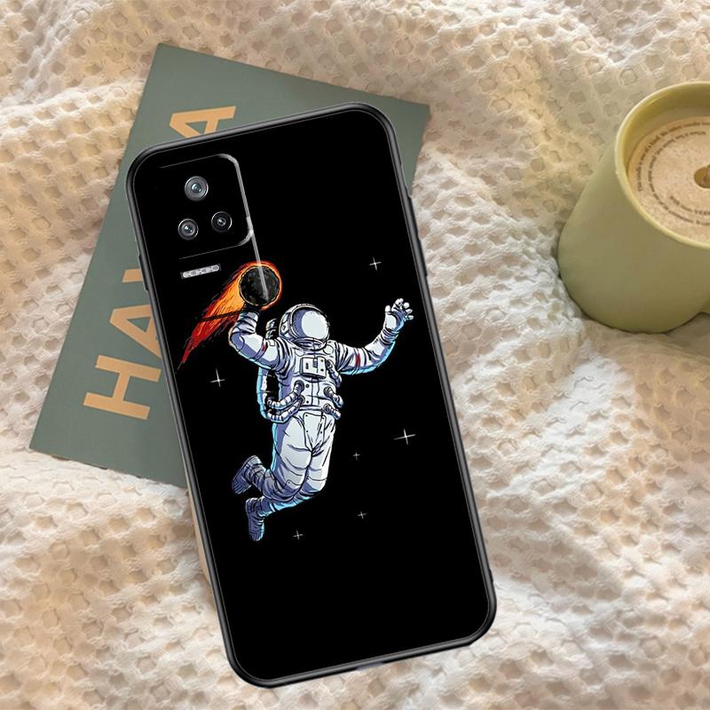 Astronaut Space Dunk Case For Xiaomi 14T 13T Pro 11T 12T 13 14 15 Ultra POCO X7 Pro X3 X5 X6 F5 F6 M6 Pro Cover