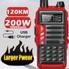 Powerful Walkie Talkie CB Radio Transceiver 200W 120km Long Range Portable Radio for Hunting Forest City Upgrade S9 with USB Charger S9 Plus ProAbf