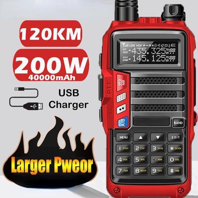 Мощная портативная рация CB TracRange для охоты Forest City Upgrade S9 с зарядным устройством USB S9 plus ProAbf