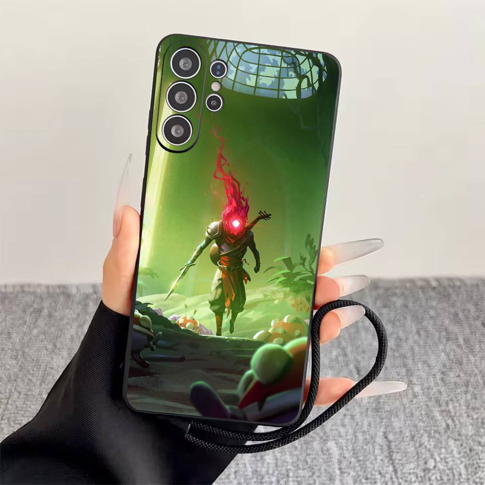 D-Dead Cells Чехол для телефона Черный Силиконовый Мягкий Для Samsung S25,S24,S21,S22,S23,S30,Ultra,S20,Plus,Fe,Lite