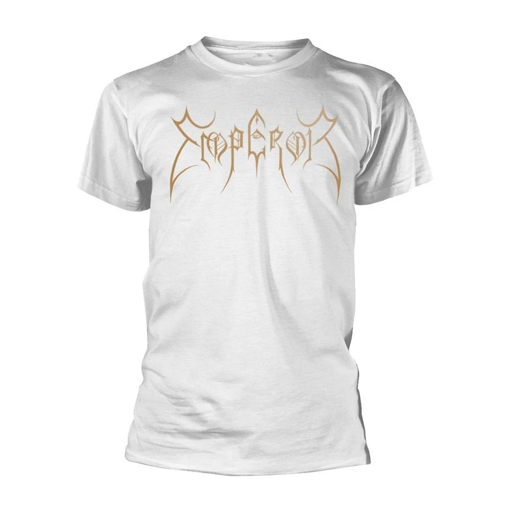 Emperor Gold Logo White T Shirt New