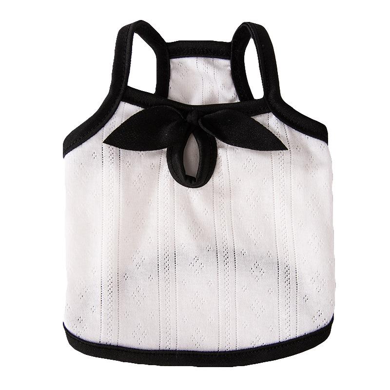 Простой и дышащий жилет для собаки, летняя одежда для щенка, для маленькой собаки, кошки, тедди, домашнего питомца, тонкая одежда на весну и лето, одежда для кошки