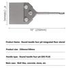 SDS Plus Rotary Hammer Drill Floor Scraper Tool Kit with 4 Inch Wide Blade for Efficient Masonry Work Power Tool Shovel