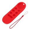 Remote Control Protective Cover Silicone Case for Chromecast with Google TV Remote Controller Red