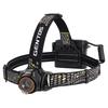 GENTOS LED Headlight USB Rechargeable (Special Rechargeable Battery/AA Batteries) Powerful 550 Lumens Black Waterproof Long Render LR-H534H Long Dista