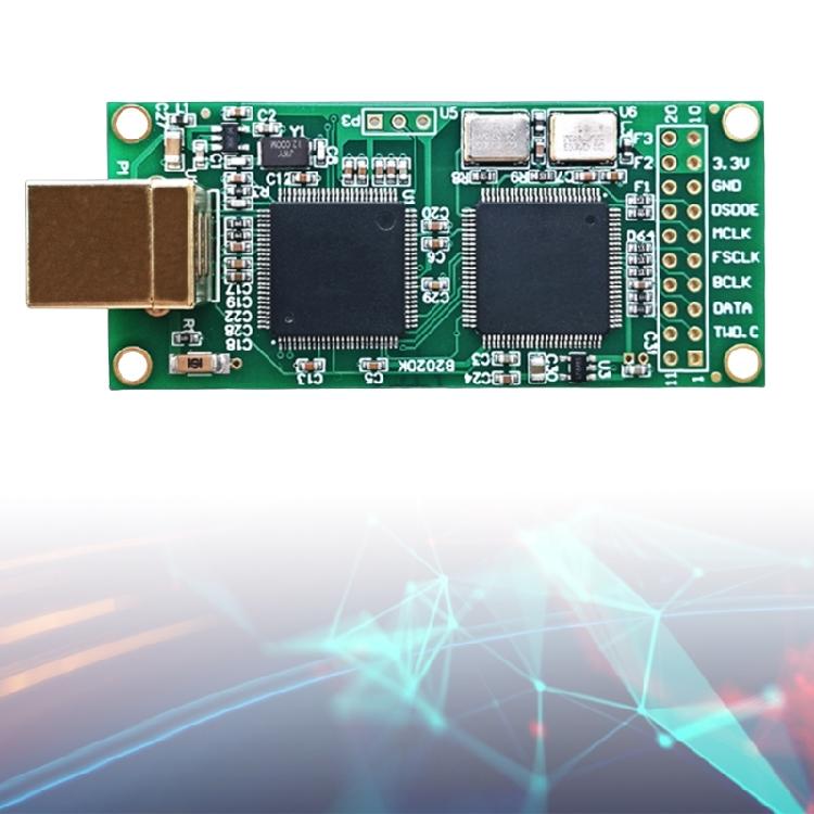 USB Цифровые Интерфейсы Звука Платы Модуля Amanero Combo384 для DIY Домашнего Театра