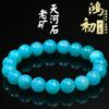 Браслет из натурального жадеитизированного амазонита Hongchu Crystal, браслет из круглых бусин амазонита