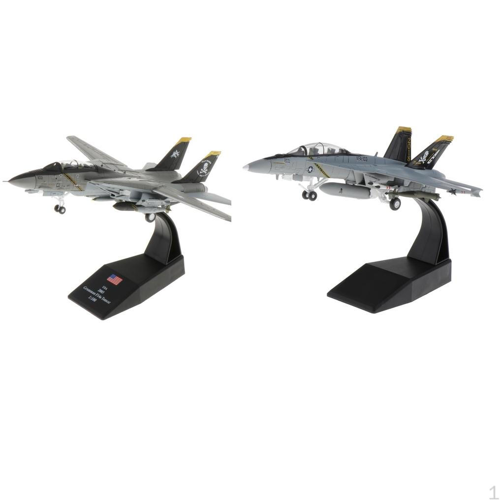 2 шт. Самолет F-14 1/100 со штурмовой моделью Домашний декор