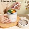 Insulated Soup Cup for Hot Food Kids Stainless Steel Vacuum Food Jar with Spoon Leak Proof Wide Mouth Thermal Lunch Container