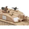 Tamiya 1/48 Military Miniature Series No. 101 Challenger 2 (Iraq War Version) Plastic Model 32601. 243mm length, 84mm width.