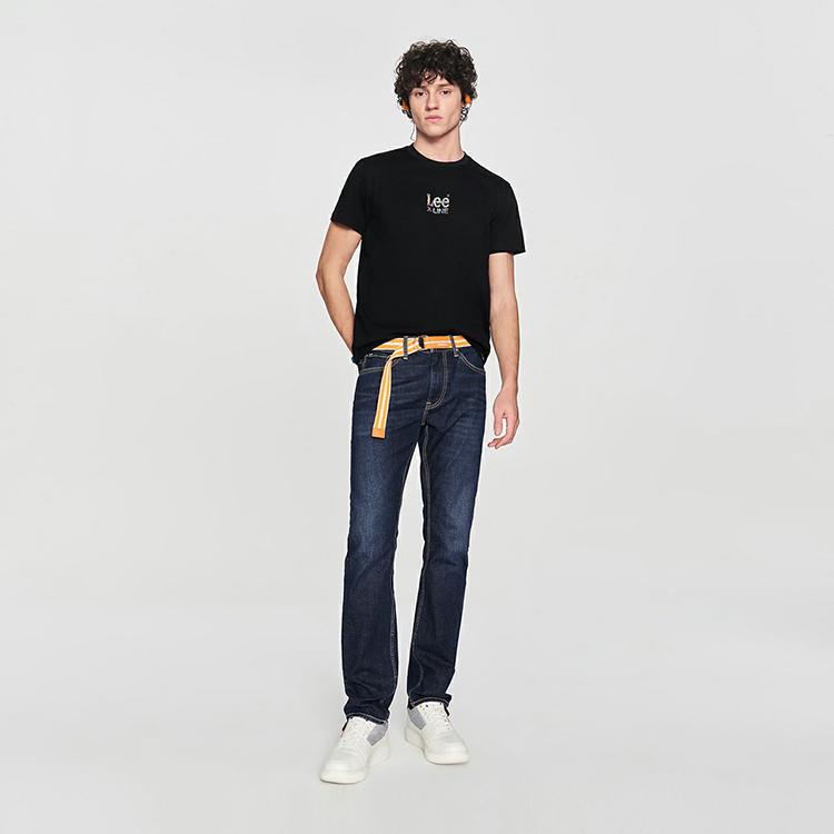 Lee Jeans Men's Medium Dark Blue Moderate Tapered Pants LMB1007093HN00FA06386