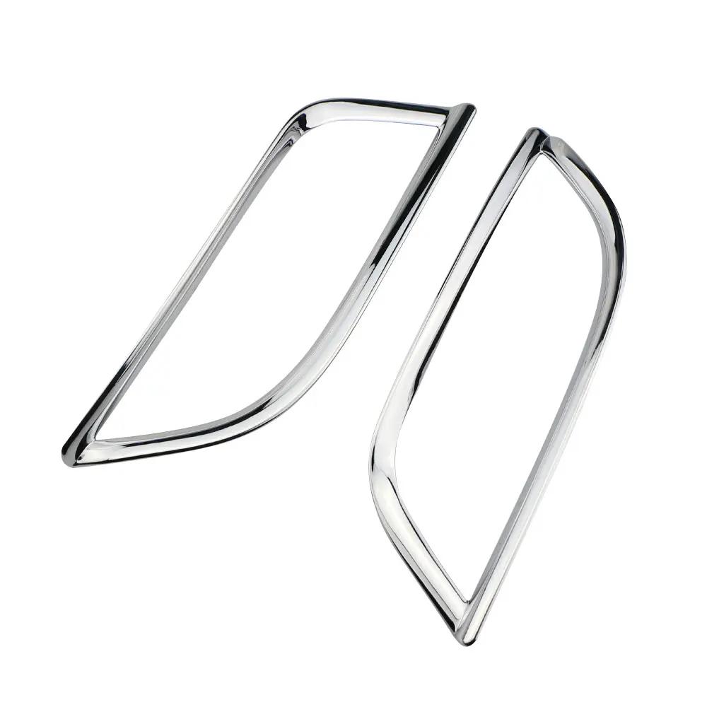 Car Rear Fog Light Frame Trim for Jeep Compass 2018 2019 2020 Back Lamp Foglight Decorative Sticker Cover Styling Accessories