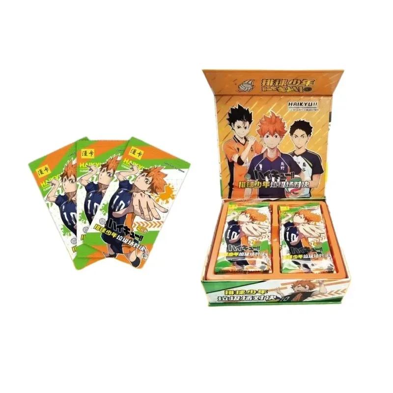 Карта Haikyuu Битва на свалке Приближается жарко со страстным открытием Шоё Хината Классические Коллекционные Карты Игрушки Подарки