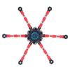 DIY Transformable Fingertip Toy Twisted Deformed Mechanical Stress Relief Toy for Kids AdultsRed