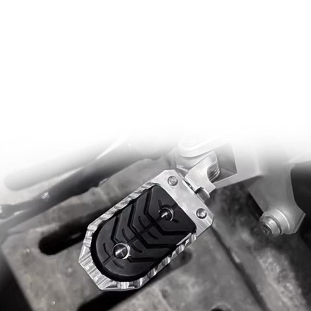 Silver Adjustable Foot Pegs Footrest For Bmw R1200Gs R1250Gs Adventure