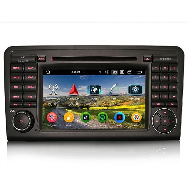 EU Erisin ES6583L Android 14.0 Восьмиядерный CarPlay GPS Автомагнитола для Mercedes-Benz ML-Class W164 GPS Навигация Автомобильный DVD Плеер