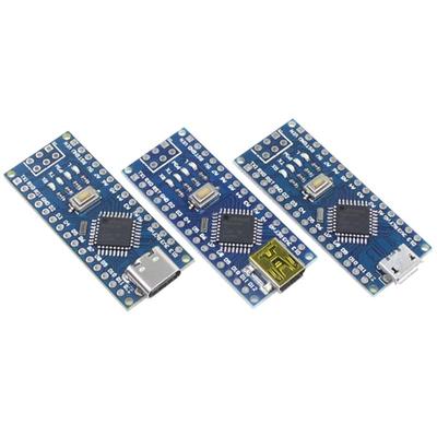 Mini / Type-C / Micro USB Nano 3.0 с загрузчиком совместимый Nano контроллер для arduino CH340 USB драйвер 16Mhz ATMEGA328P