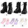 Fashion 7.8CM Doll Wearing 1/3 60cm Doll Boots Differents Color Fabric Shoes Play House Accessories