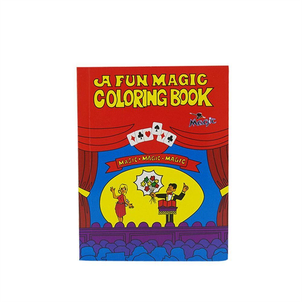 Comedy Magic Magic Coloring Book Magic Prop Magic Prop Books Magic Trick Book  Teens Adults