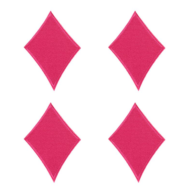 10pcs Wholesale New Poker Trend Embroidery Patch On Clothes Jackets Diy Decoration Cartoon Iron On Patches For Clothing Access