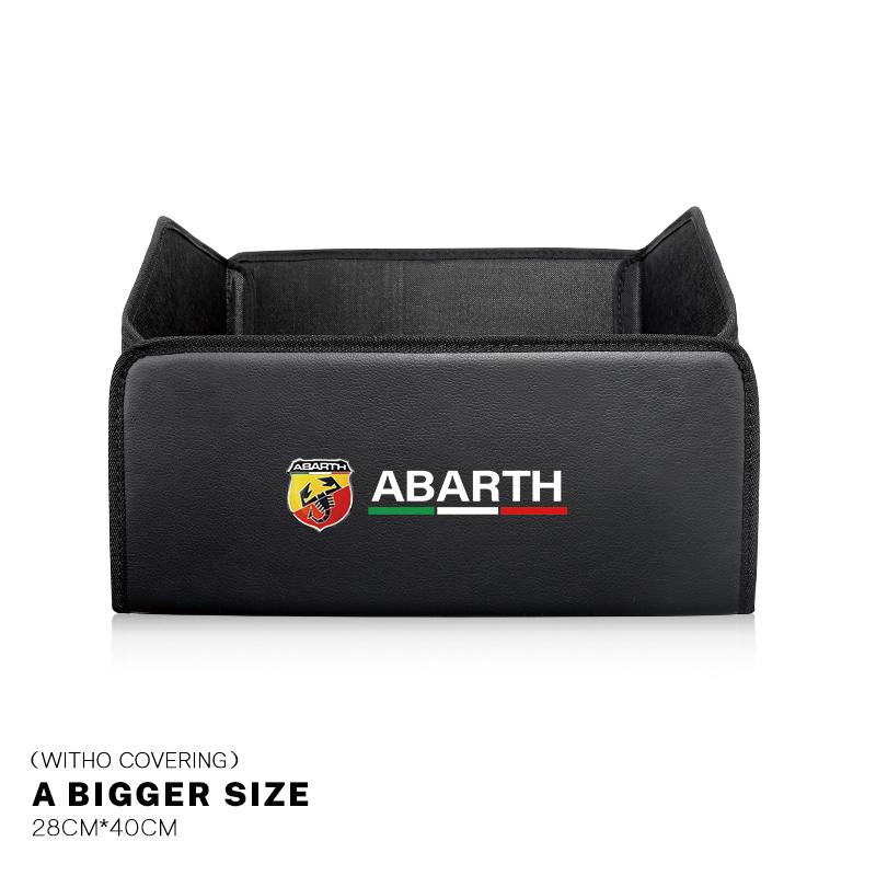 GGBFQ1 Car Trunk Storage Box Foldable Sundries Organizer Bag For Abarth Fiat 500 Tipo FR Punto Ducato Stilo Palio Bravo Pondo Viaggio
