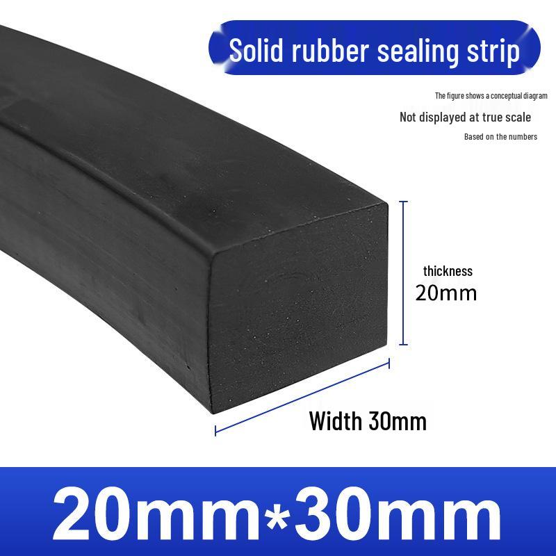 Nitrile Rubber Strip: Oil & Pressure-Resistant Shock Absorbing Glass Pad for Sealing & Joint Support