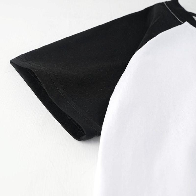 Женская повседневная футболка Lily Lovebraids с принтом и рукавами реглан