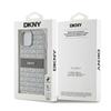 Dkny Dkhcp15Mprthsle Iphone 15 Plus /14 Plus 6.7 Beżowy/Beige Hardcase Leather Mono Stripe & Metal Logo
