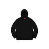 Supreme FW19 Неделя 12 Худи с вышивкой стразами Черное Мужское SUP-FW19-1016