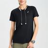 Asics Round Neck Breathable Comfort Casual Sports Short Sleeve T-Shirt Women Tops Black 2012D024-001