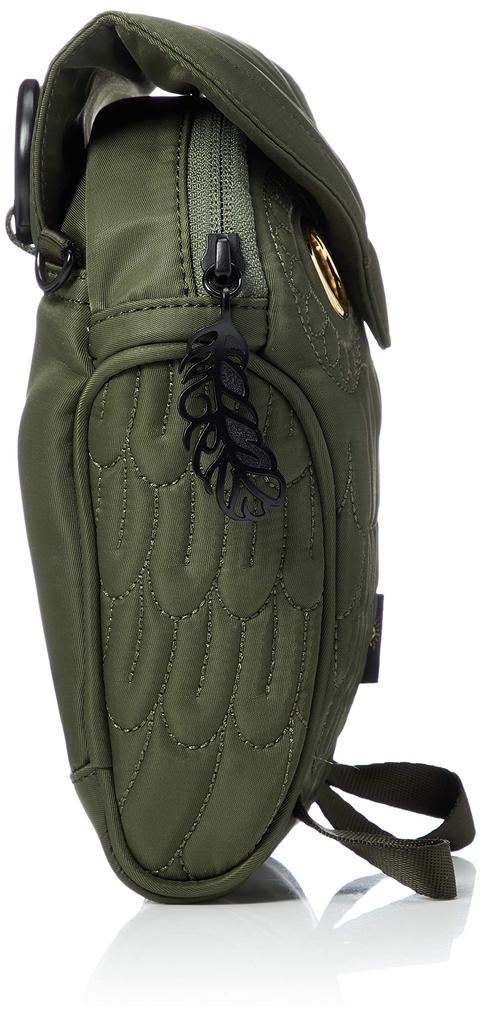 MORN CREATIONS Owl Pouch, Large, Olive, OW-304