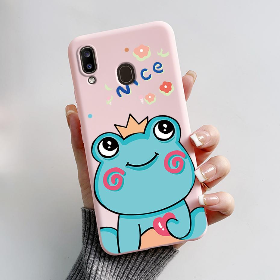 Чехол для Samsung Galaxy A20 A20e A20s Стильный Расписной Мягкий ТПУ Чехол для Телефона для Samsung A20 A 20 20s 20e A205 A202 A207 Обложка