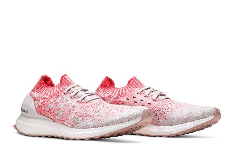 Женские кроссовки adidas Ultra Boost PB Uncaged Raw White Shock Red (Женский) Сырой белый/Шокирующий красный