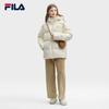 Fila Куртка с капюшоном на молнии Letter Унисекс куртки Рид-Белый F11U349901FIV