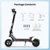 iScooter iF1 No ABE All-Terrain Electric Scooter 48V10Ah Battery 1200W Motor 10 Inch Off- Road Tires 50KM Range 150KG Load E-Scooter